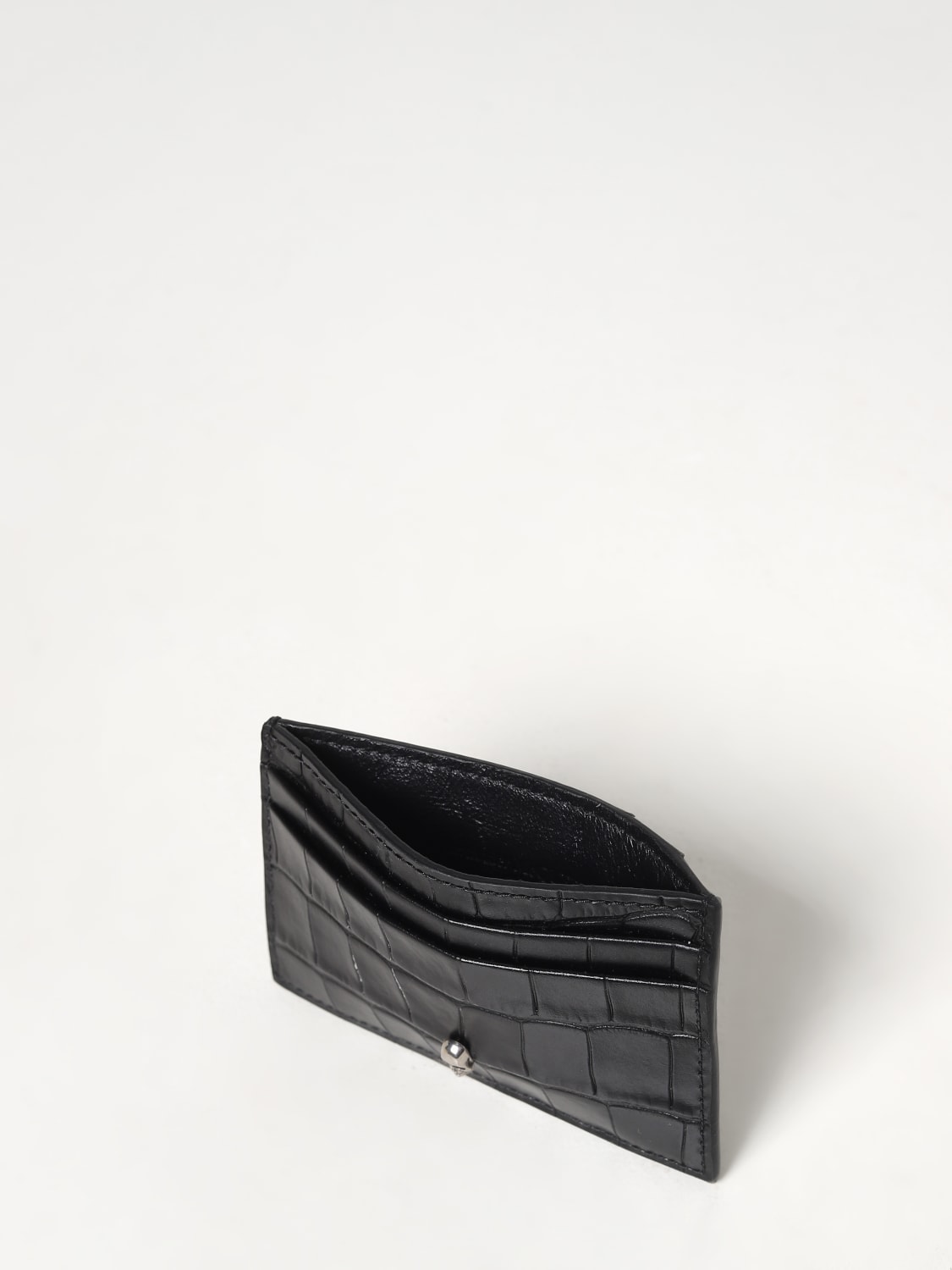 Alexander mcqueen discount credit card holder