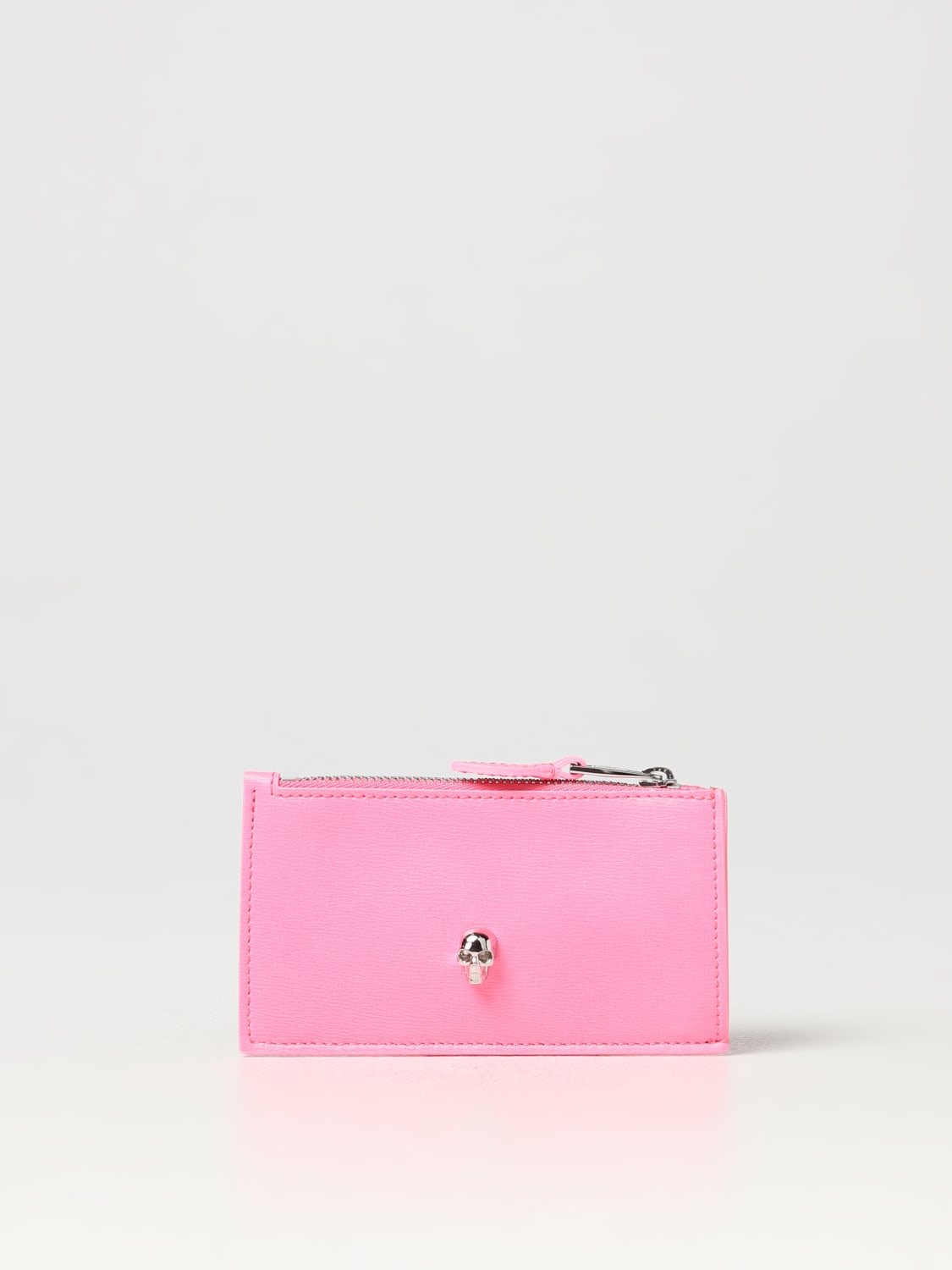 Alexander mcqueen discount pink card holder