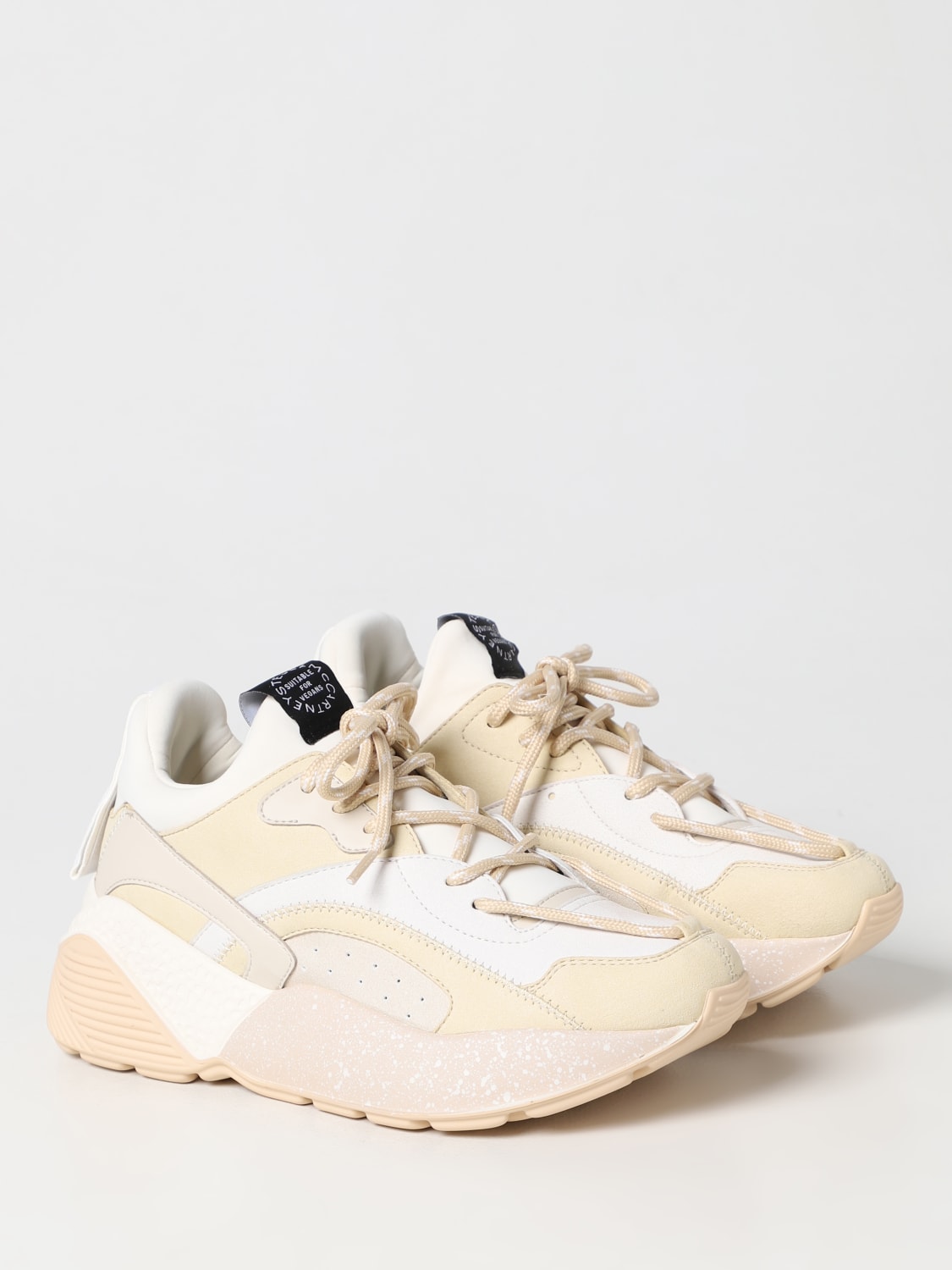 STELLA MCCARTNEY: sneakers in fabric and synthetic leather - Multicolor