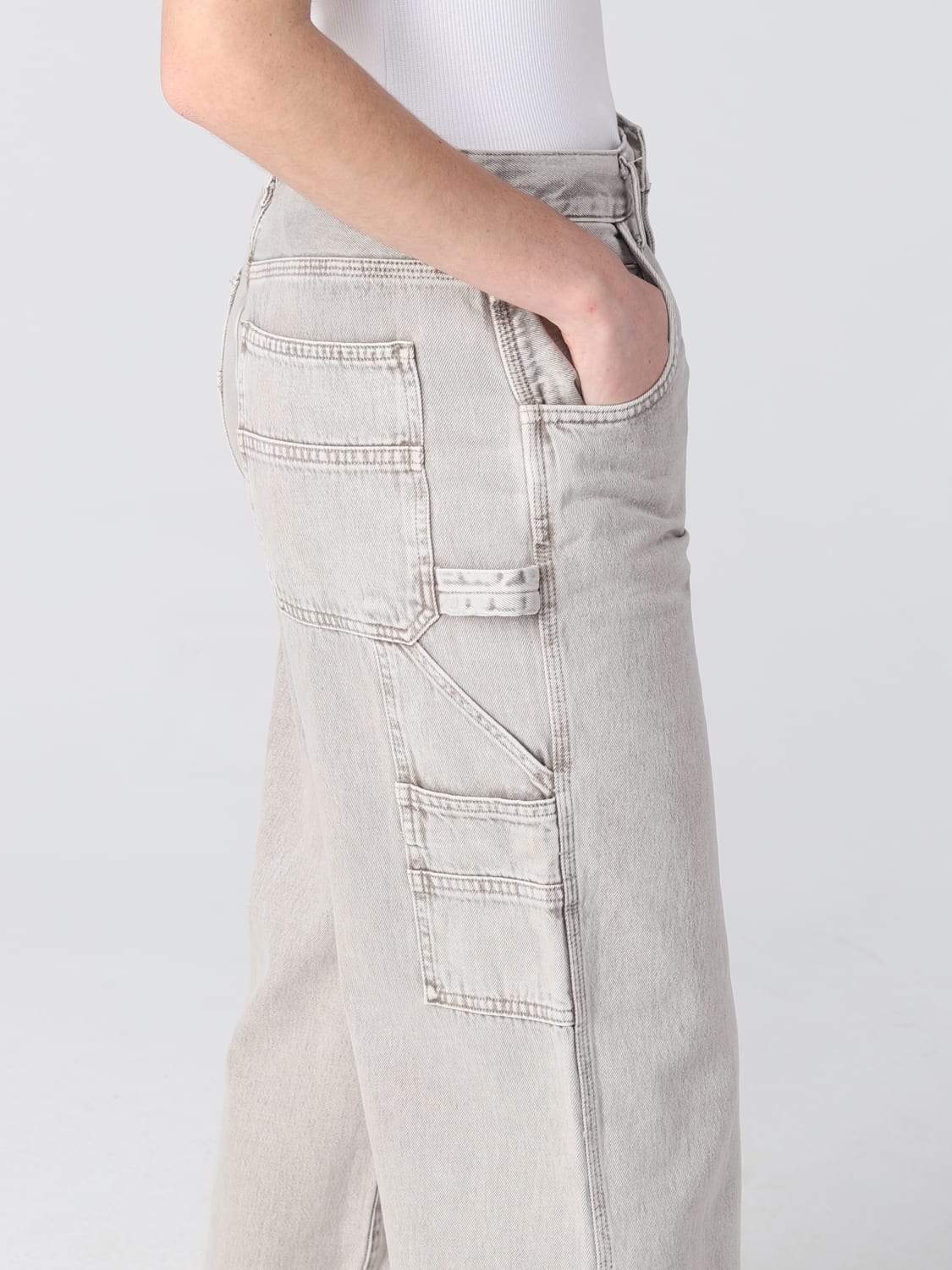 AGOLDE jeans for women Grey Agolde jeans A91483020 online at