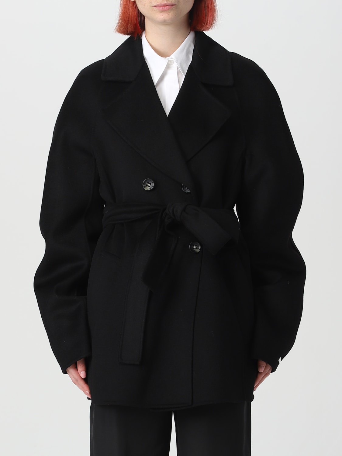 Sportmax Ella coat in virgin wool and cashmere
