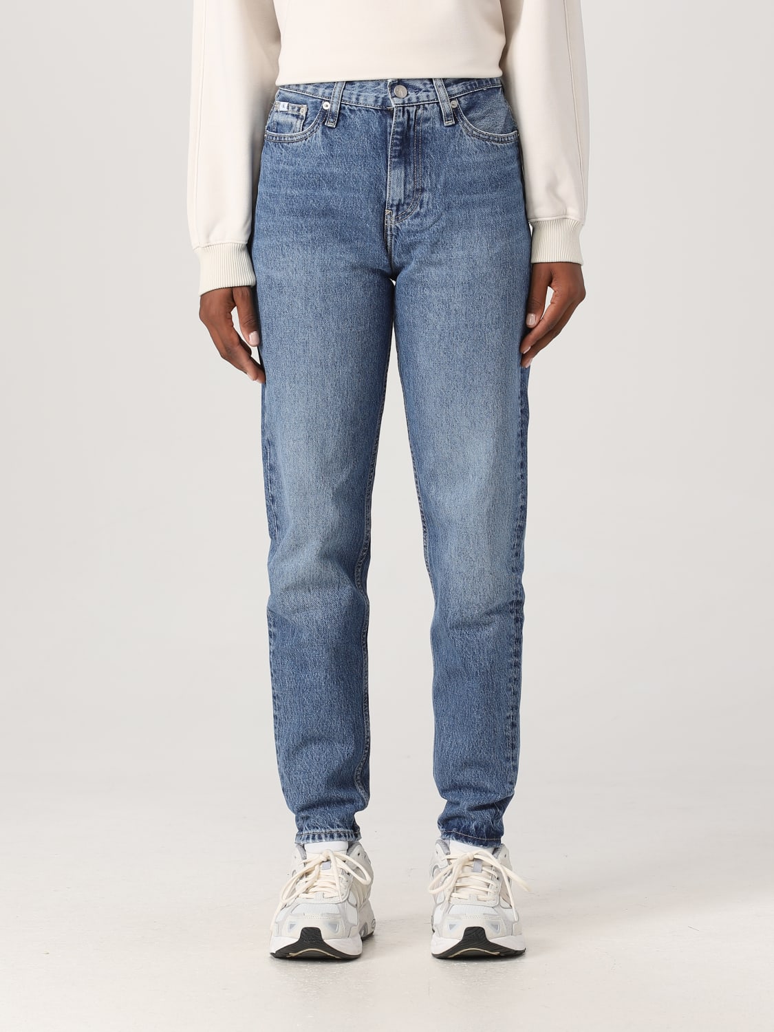 CALVIN KLEIN JEANS: Jeans woman - Denim | CALVIN KLEIN JEANS jeans