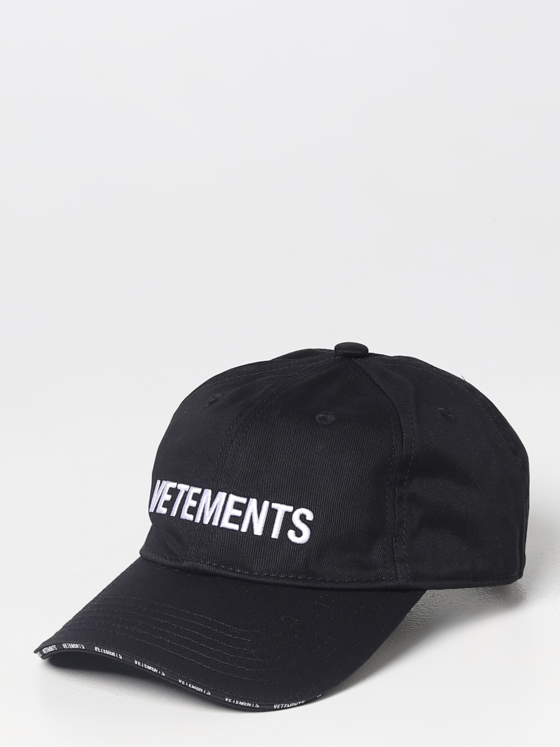 新規開店vetements cap black 帽子