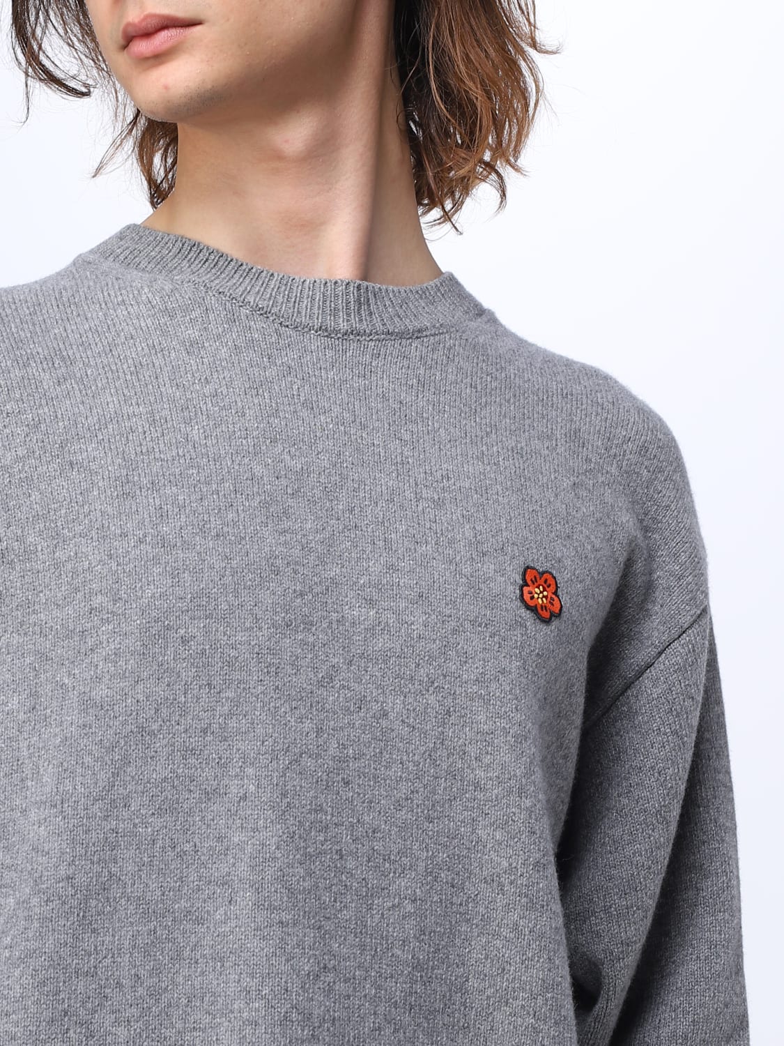 Kenzo jumper on sale mens grey