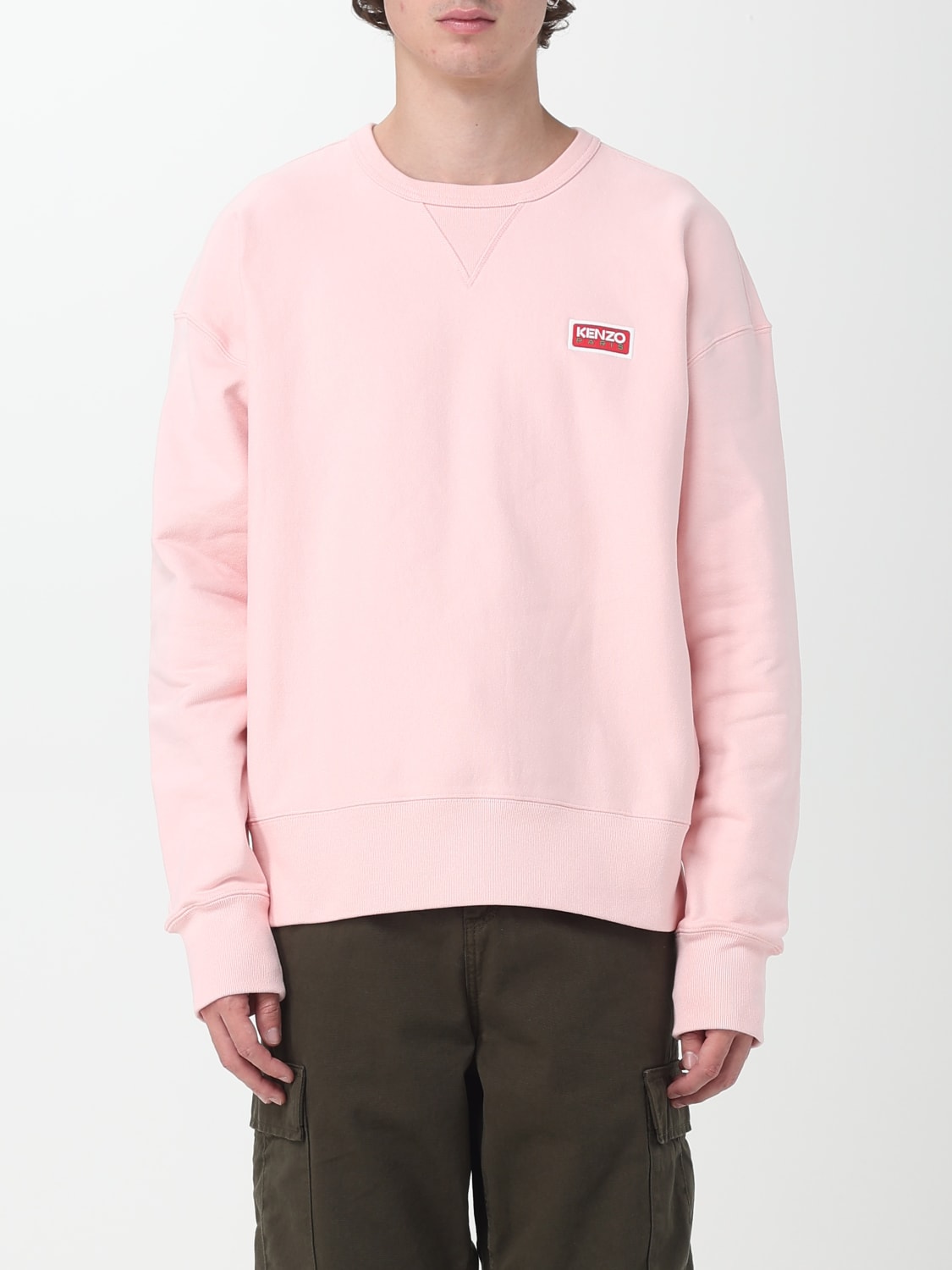 Felpa kenzo uomo rose on sale