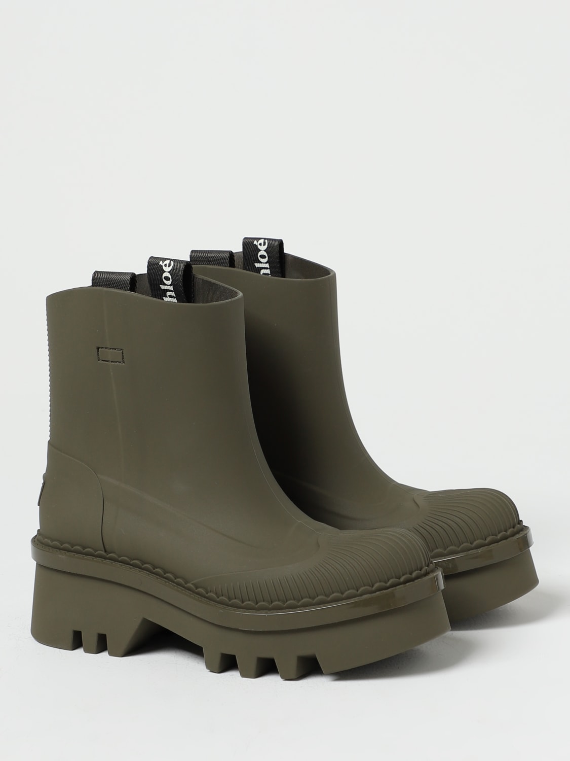 Chloe hotsell rubber boots