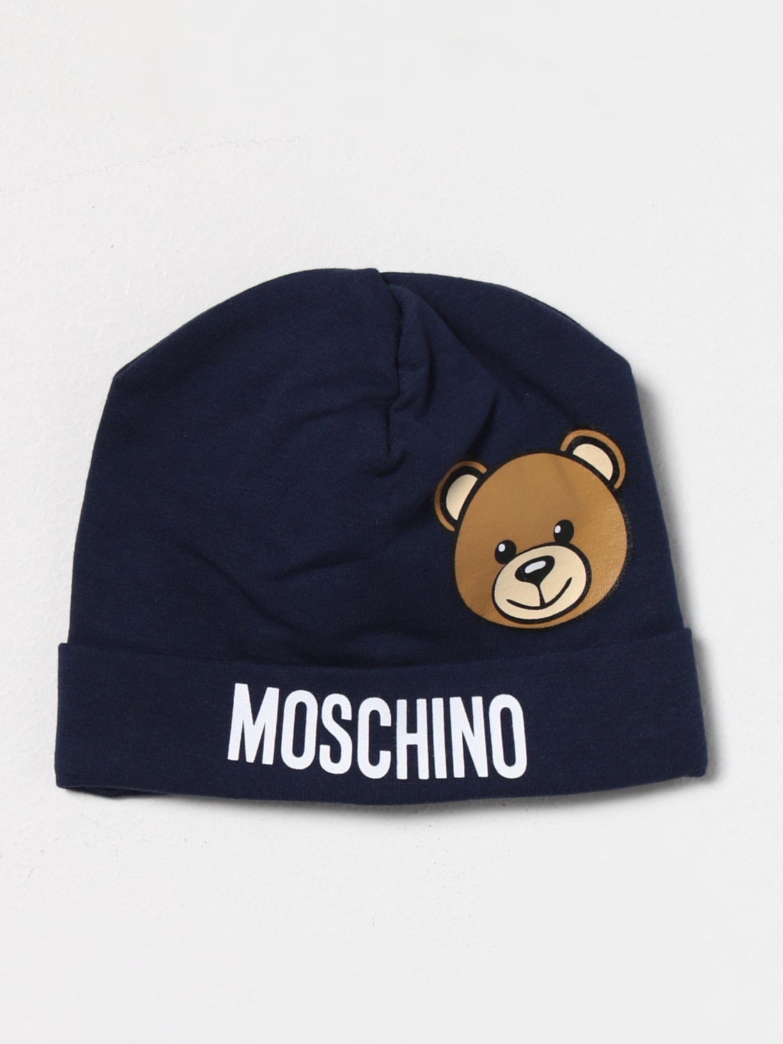 MOSCHINO BABY 品牌折扣：帽子儿童- 蓝色| MOSCHINO BABY 帽子