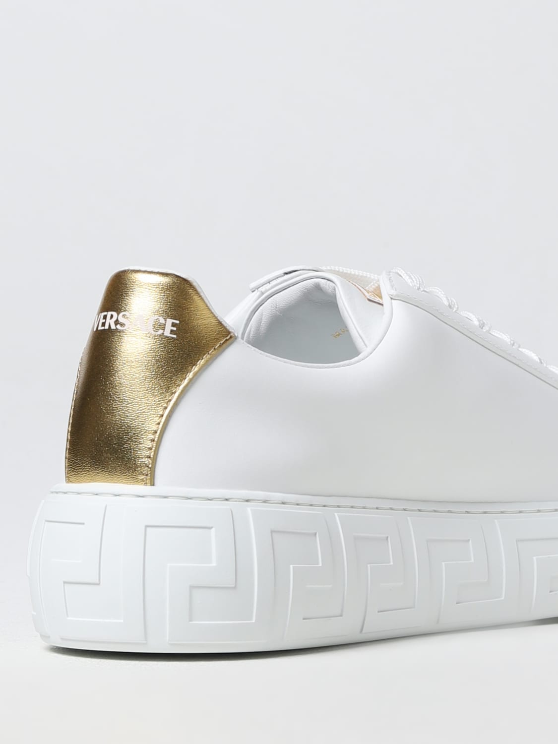 Zapatos versace hombre online blancos