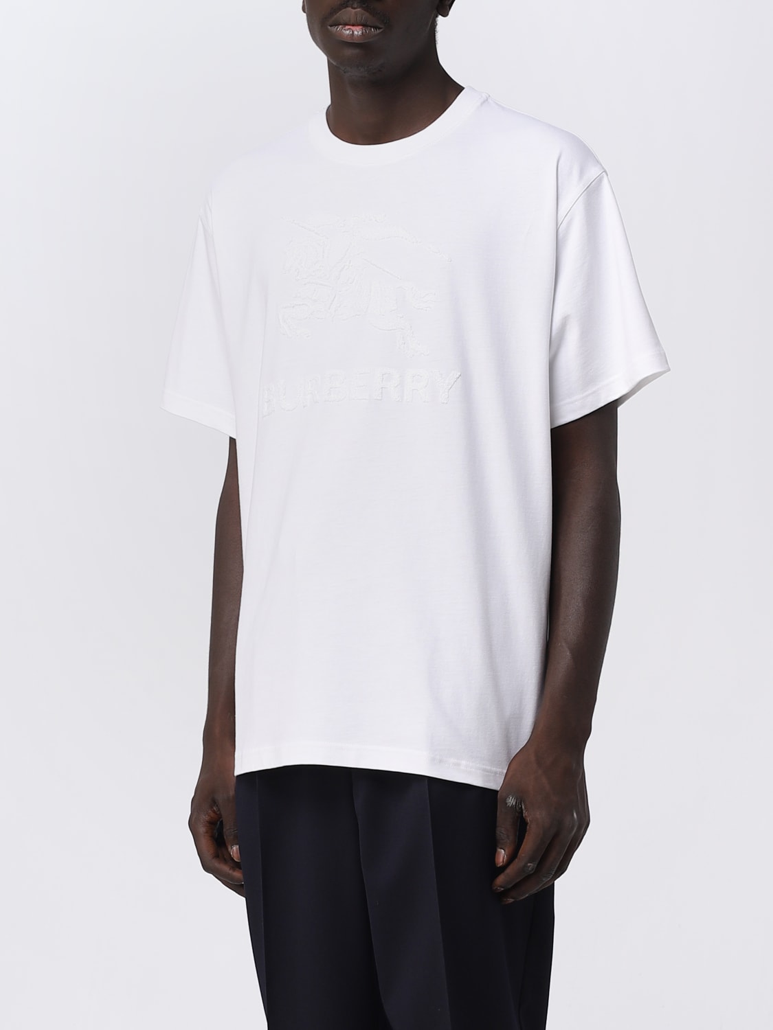 White hotsell burberry tee