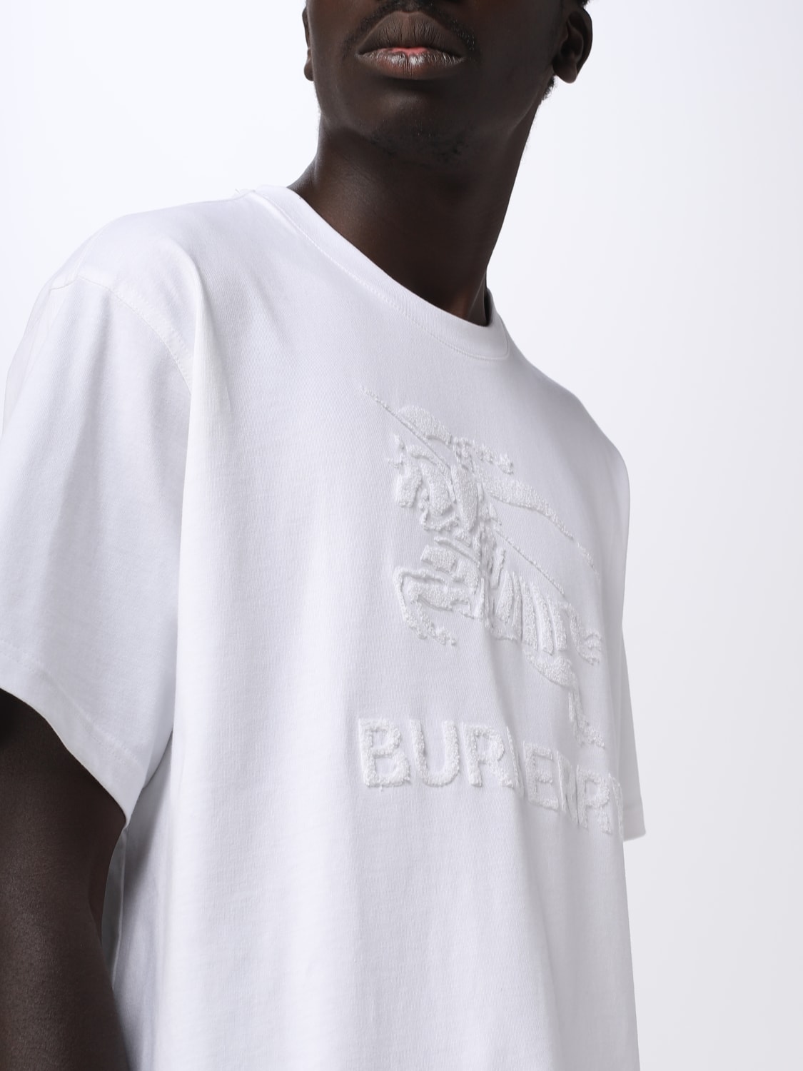 BURBERRY：Tシャツ メンズ - ホワイト | GIGLIO.COMオンラインの