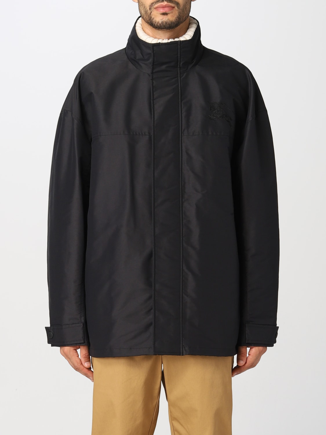 BURBERRY: Salford jacket in nylon with equestrian knight