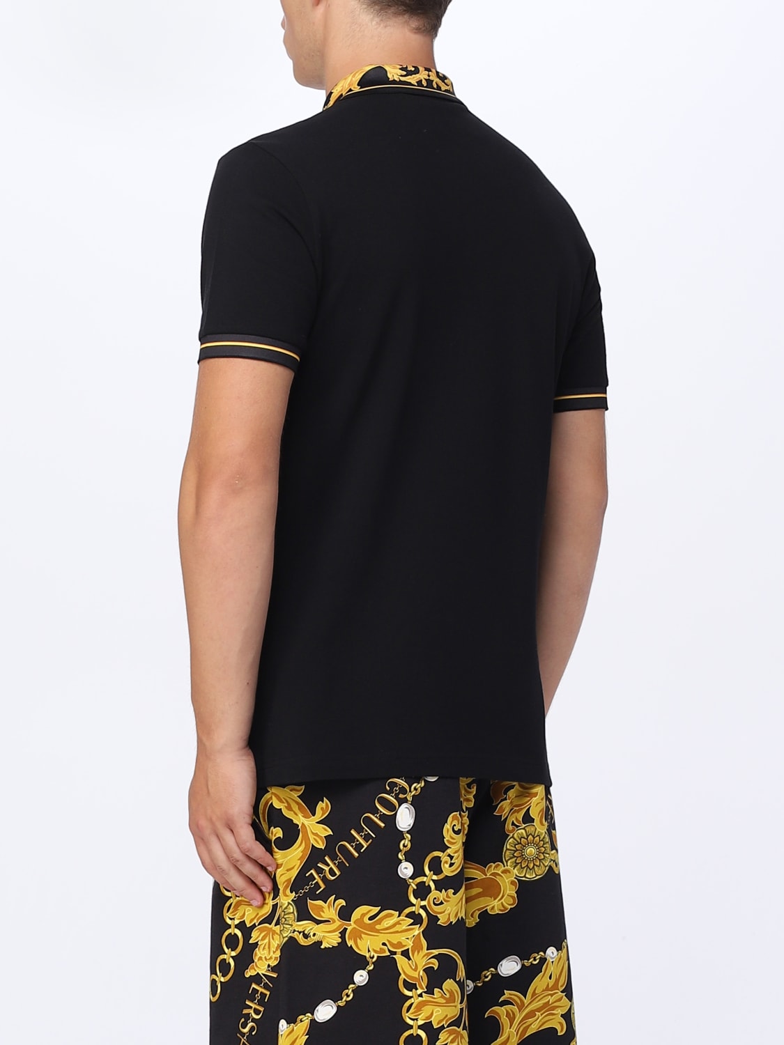 Mens versace 2024 polo shirts