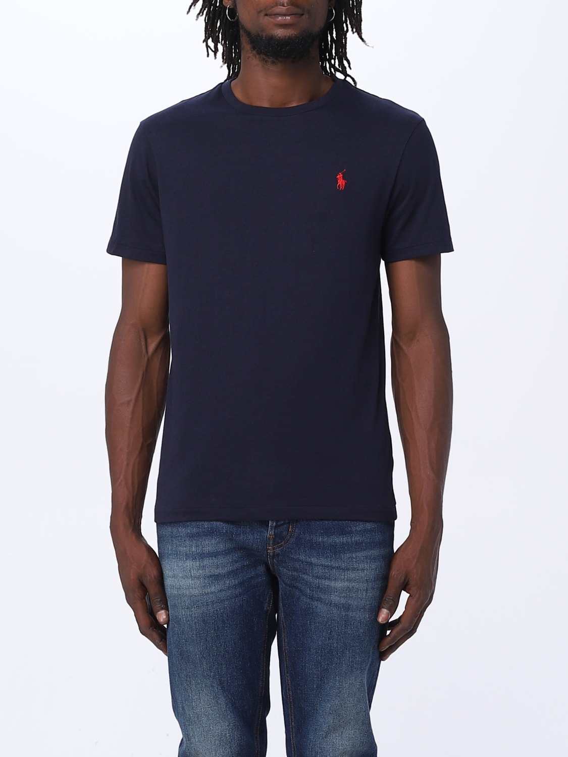 POLO RALPH LAUREN：Tシャツ メンズ - ブルー | GIGLIO.COMオンライン