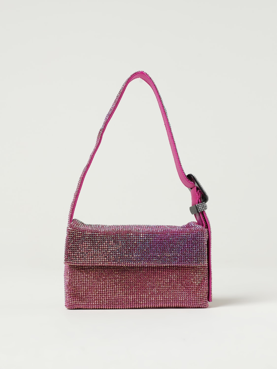 BENEDETTA BRUZZICHES BORSA MINI Borsa Vitty in raso con strass