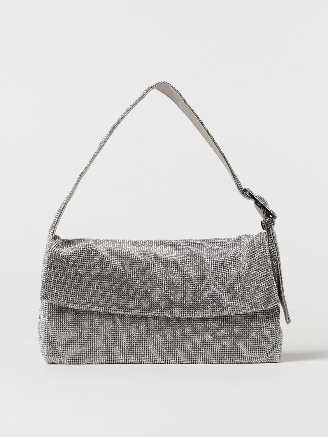 BENEDETTA BRUZZICHES shoulder bag for women Silver Benedetta