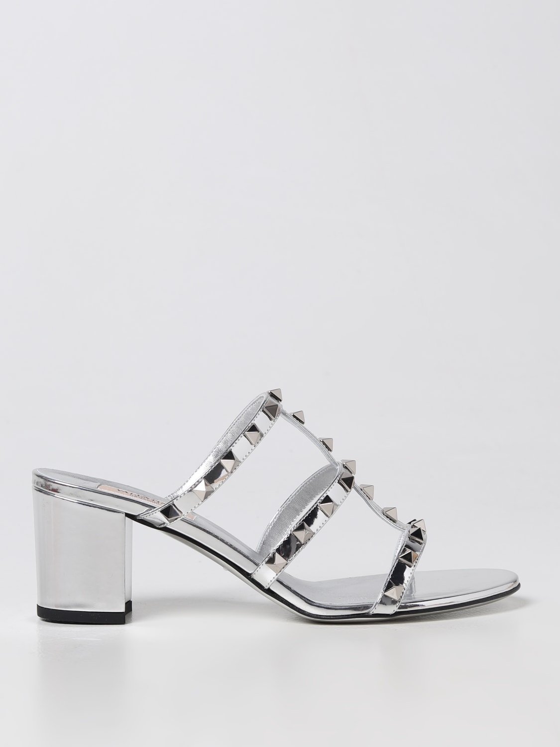 Valentino hot sale sandals silver