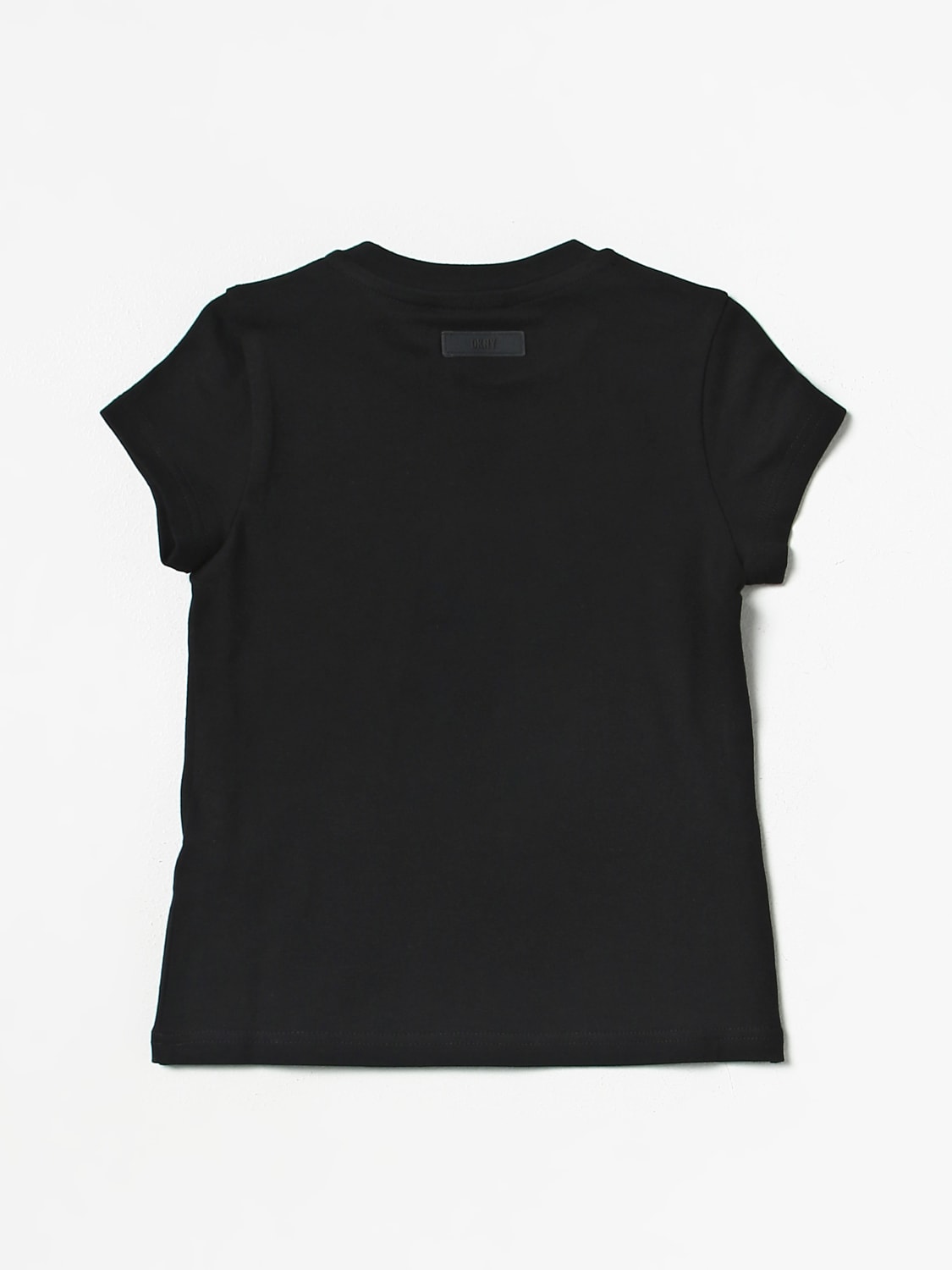 DKNY: T-shirt kids - Black  DKNY t-shirt D35T17 online at