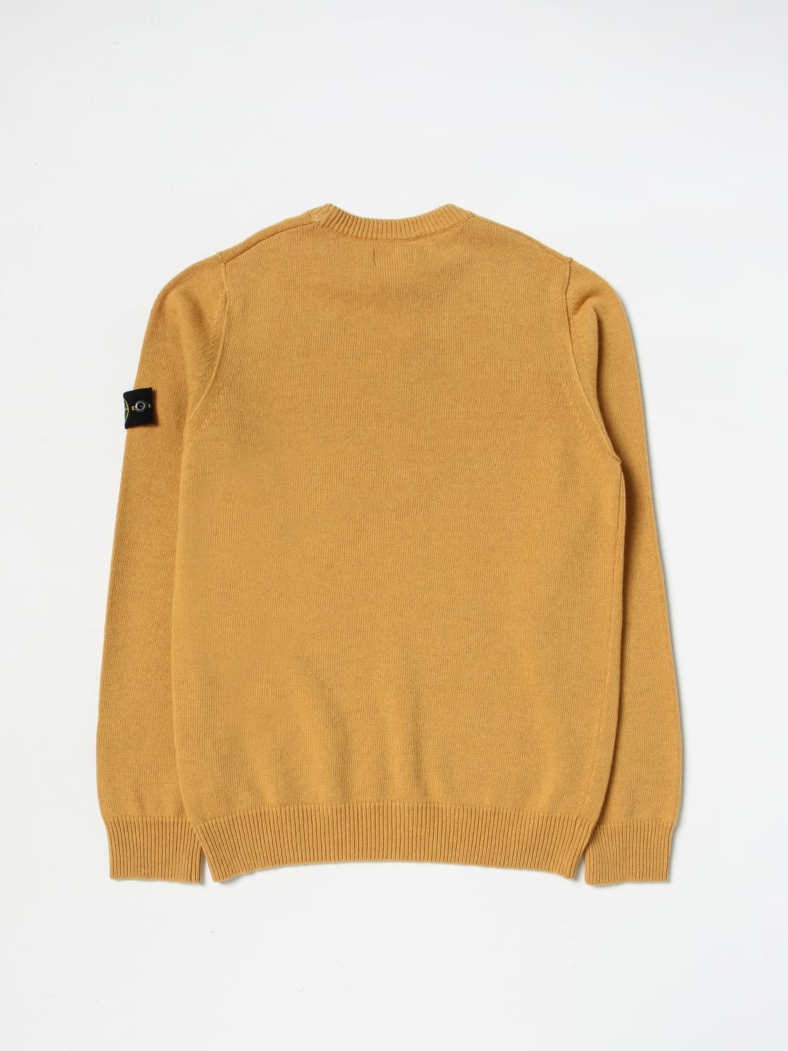 Stone island clearance jumper mustard