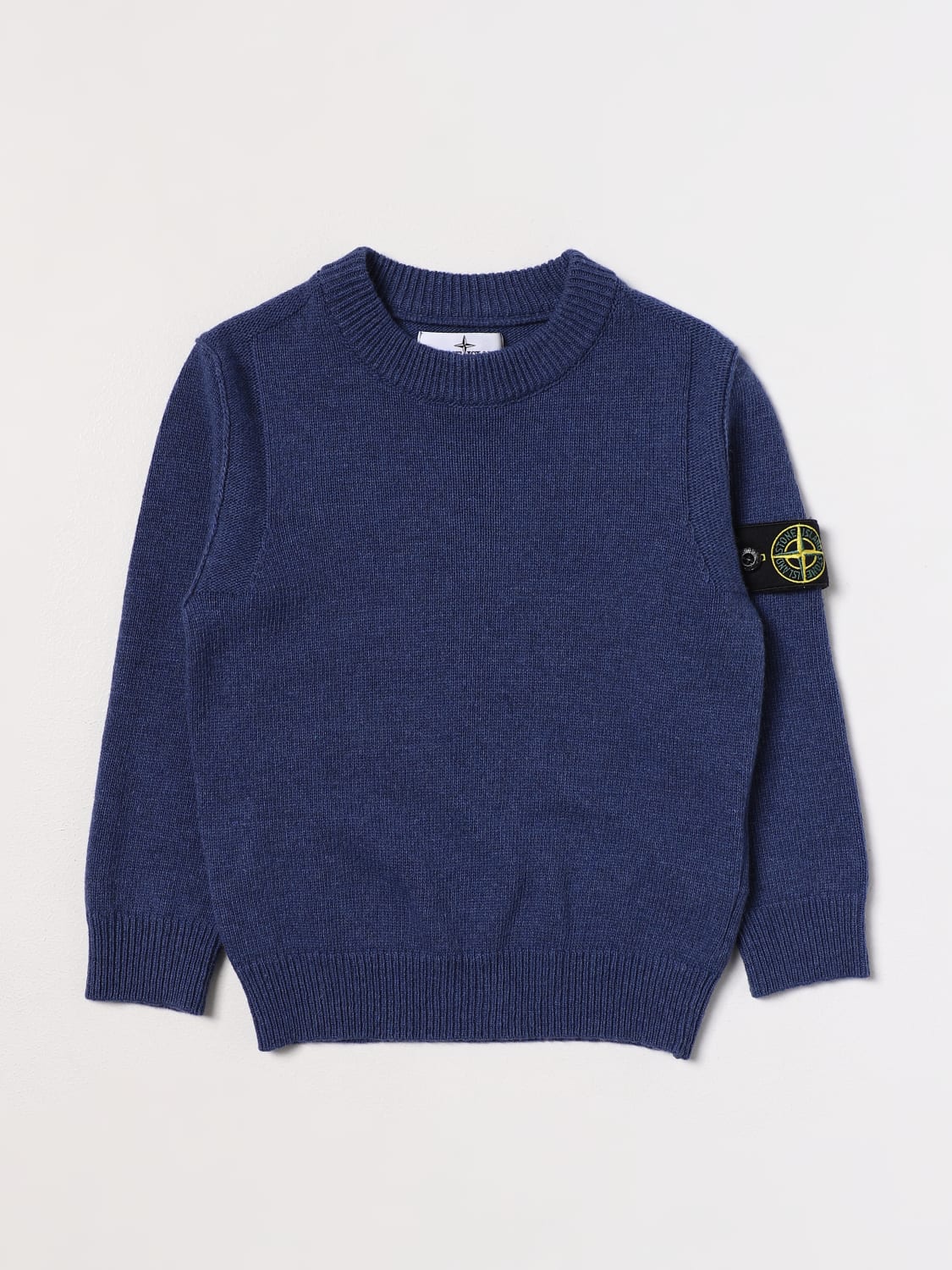 Stone island hot sale sweater blue