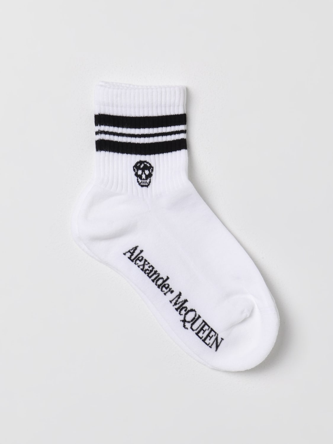 ALEXANDER MCQUEEN Outlet Lingerie femme Blanc Chaussettes