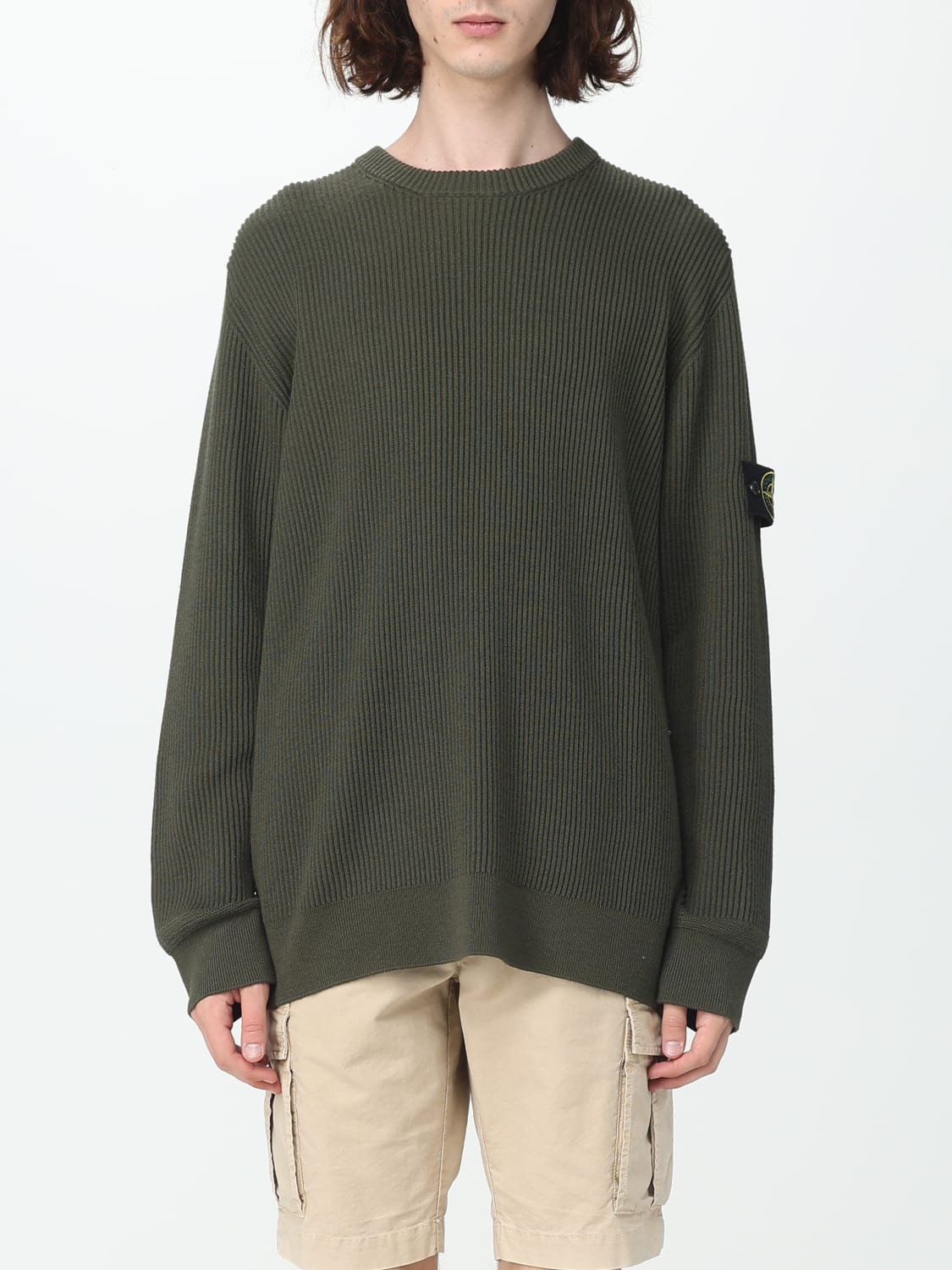 STONE ISLAND: sweater for man - Green