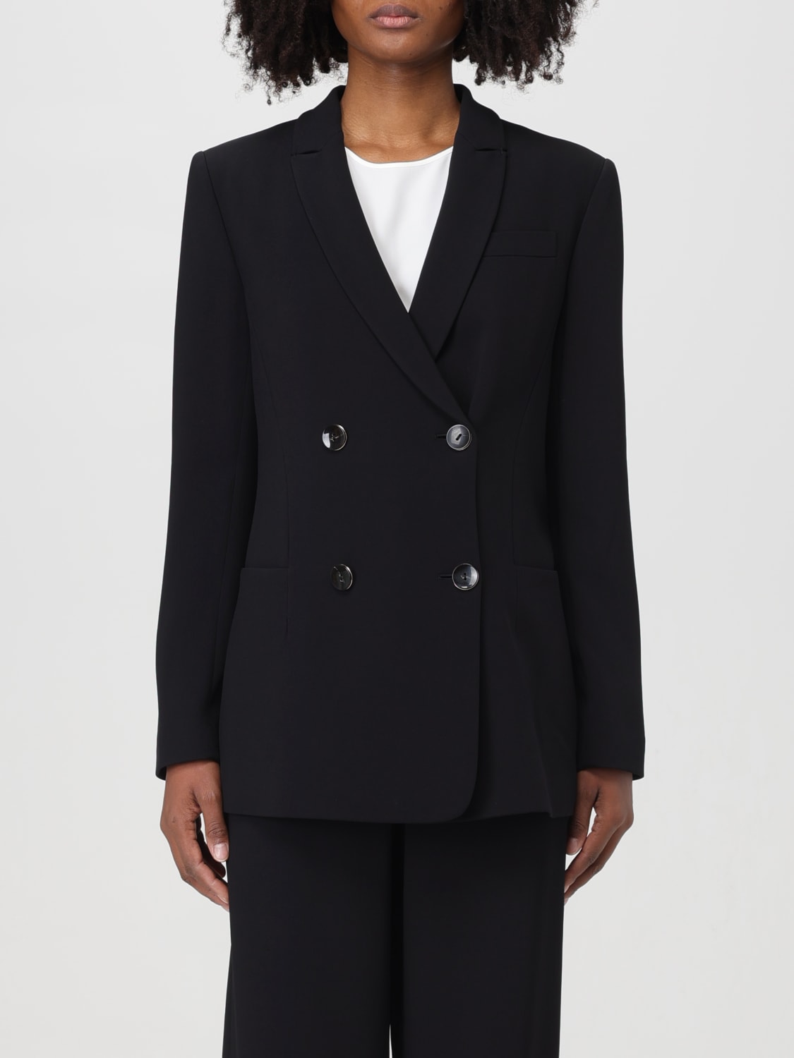 GIORGIO ARMANI Blazer woman Black GIORGIO ARMANI blazer