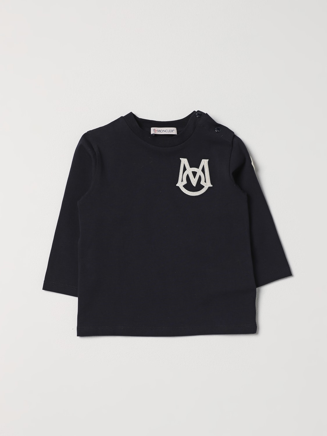 MONCLER：Tシャツ 幼児 - ブルー | GIGLIO.COMオンラインのMoncler T 