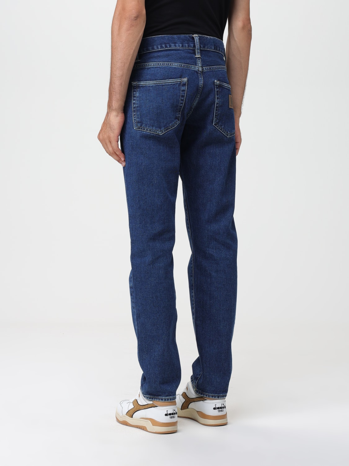 CARHARTT WIP: pants for man - Blue  Carhartt Wip pants I029207 online at