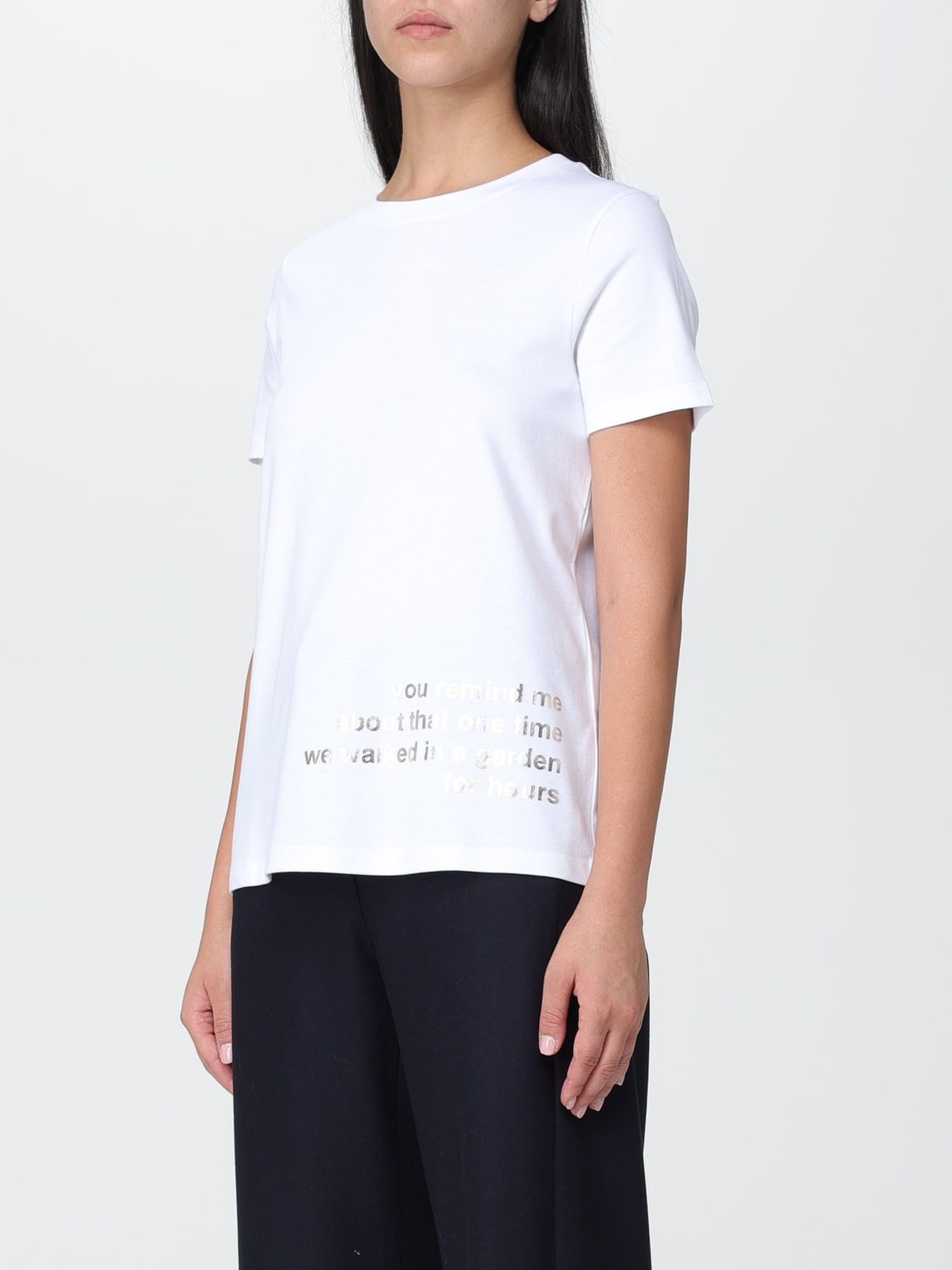 S MAX MARA: S Max Mara cotton t-shirt - White | 'S Max Mara t