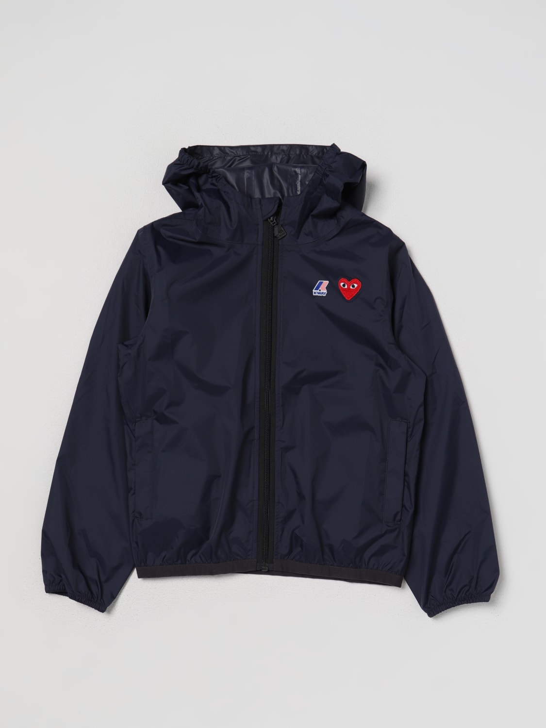 Black discount cdg jacket