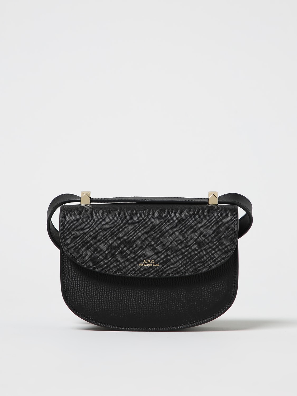 A.P.C.: Shoulder bag woman - Black | A.P.C. mini bag PXBJQF61415