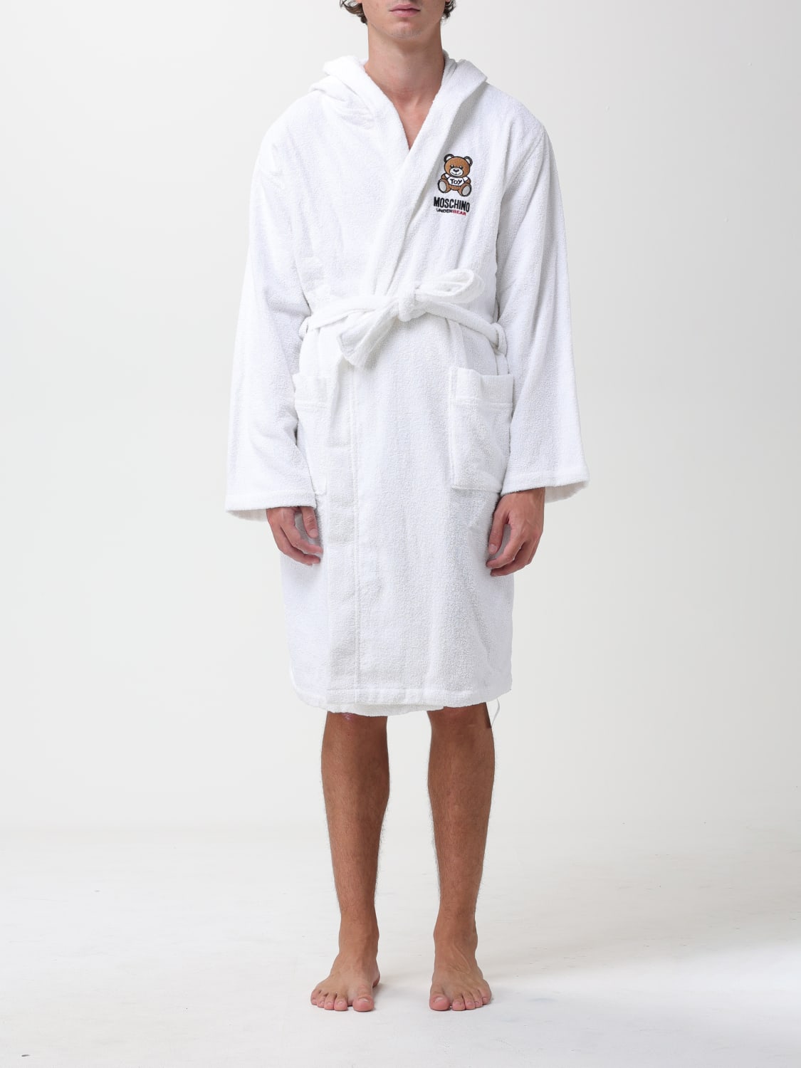 MOSCHINO UNDERWEAR：Bathrobes lifestyle - ホワイト | GIGLIO.COM