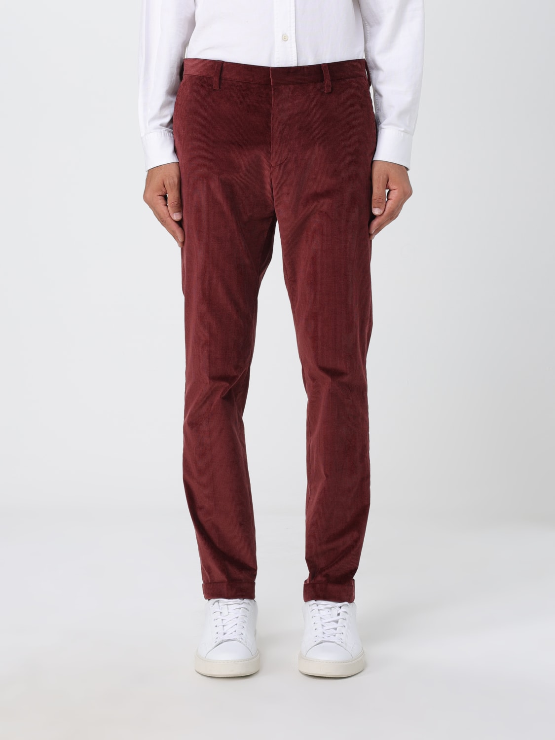 PAUL SMITH: Pants men - Burgundy | PAUL SMITH pants M1R255UL02065