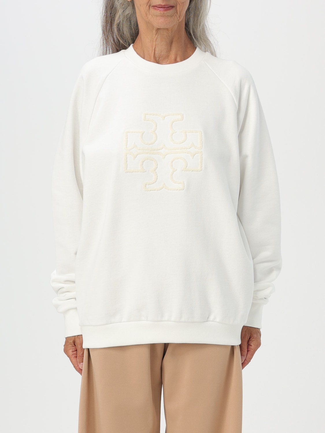 TORY BURCH cotton sweatshirt White Tory Burch sweatshirt