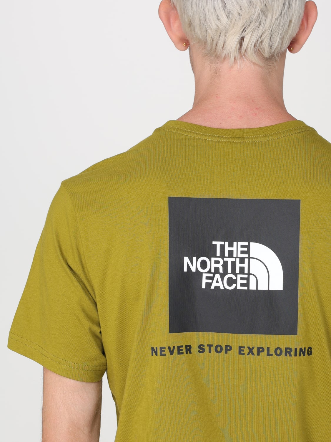 THE NORTH FACE: Camiseta para hombre, Verde