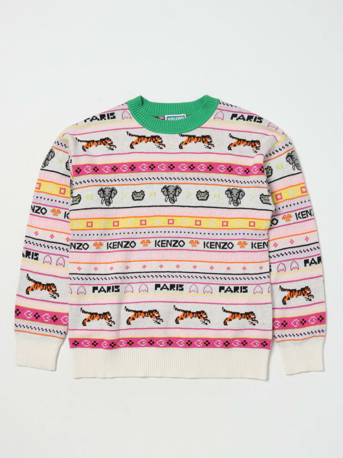 KENZO KIDS: sweater for boys - Ivory | Kenzo Kids sweater K15683