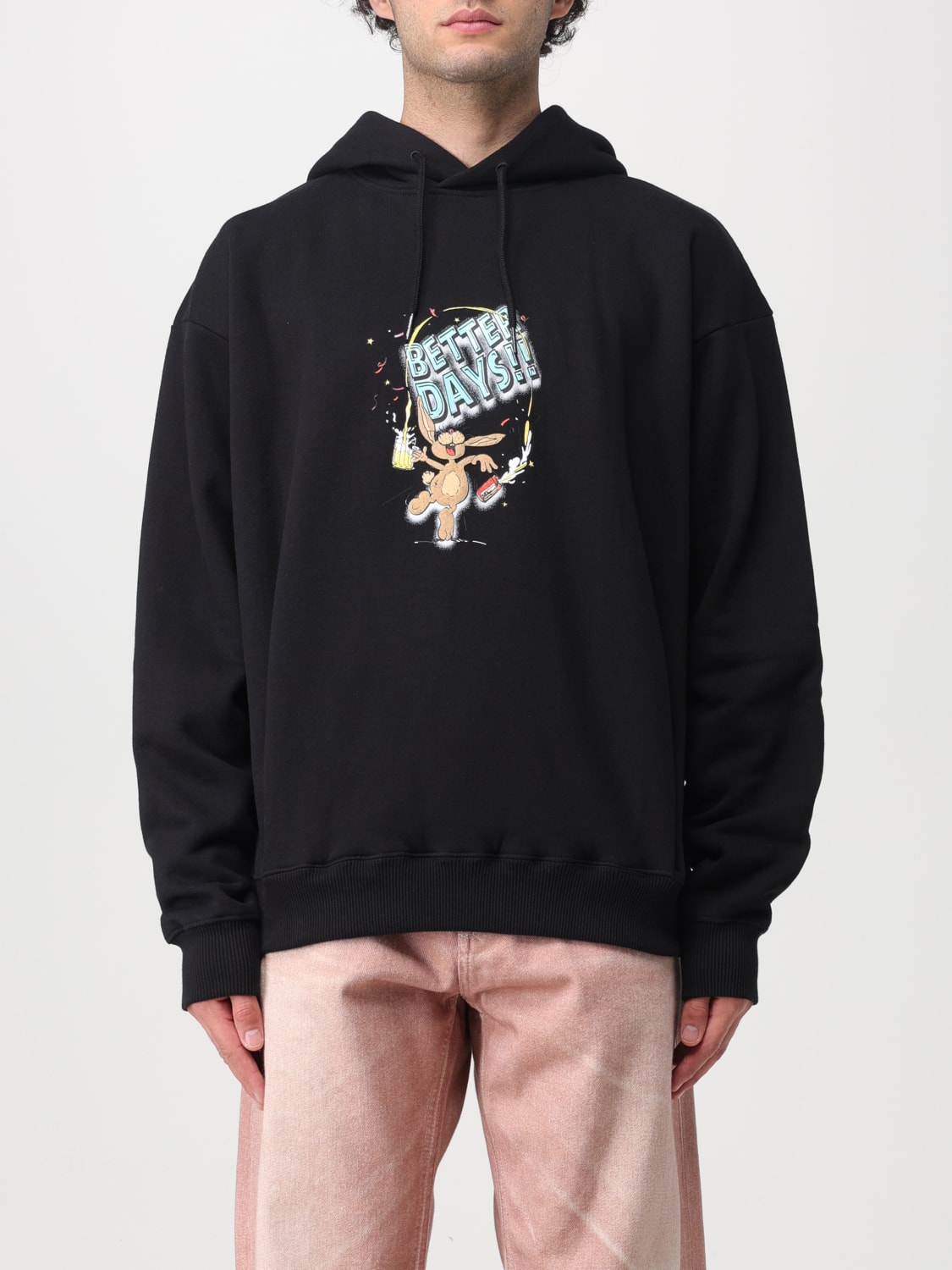 MARTINE ROSE sweatshirt for man Black Martine Rose sweatshirt