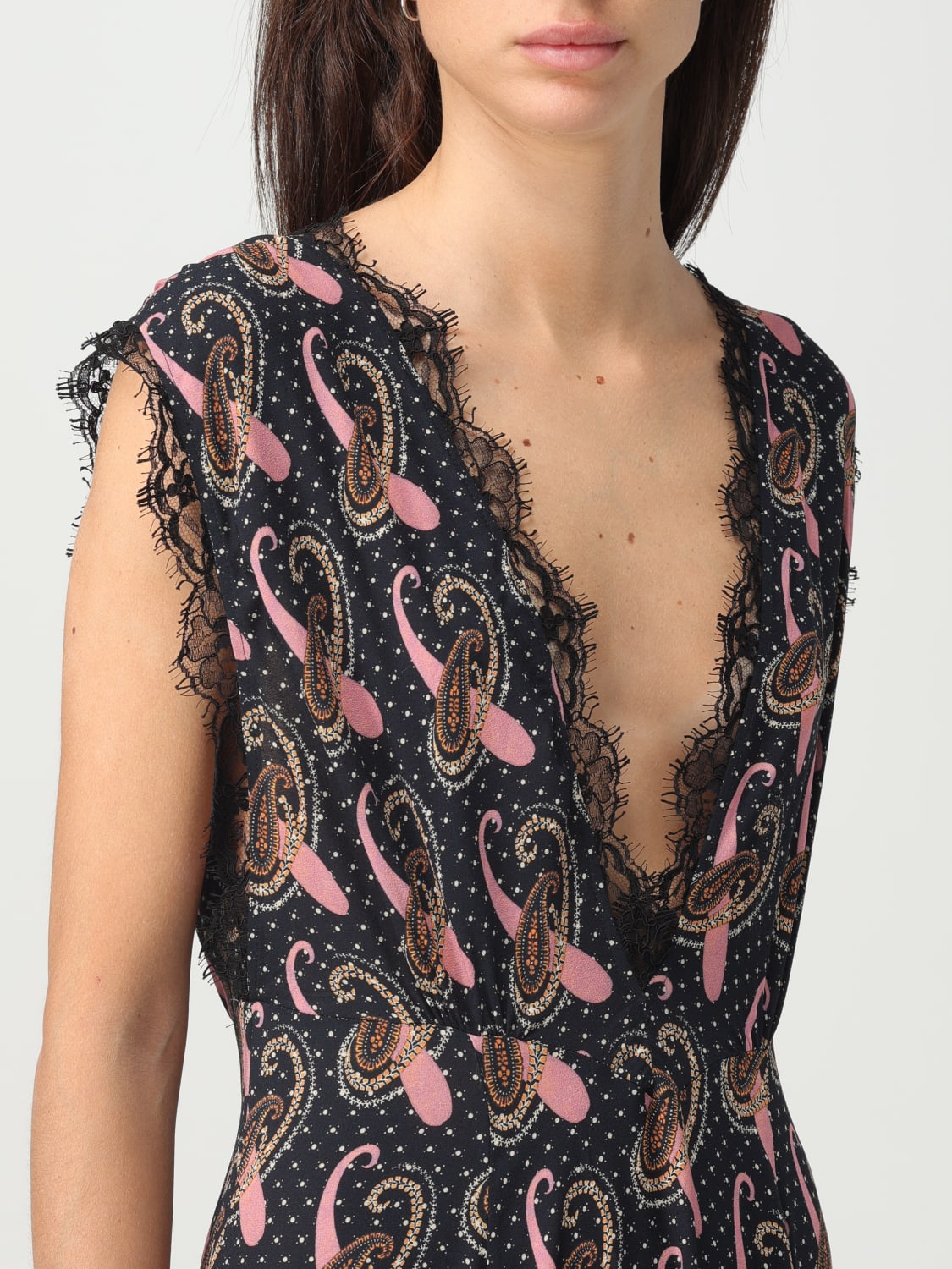 Etro black outlet dress