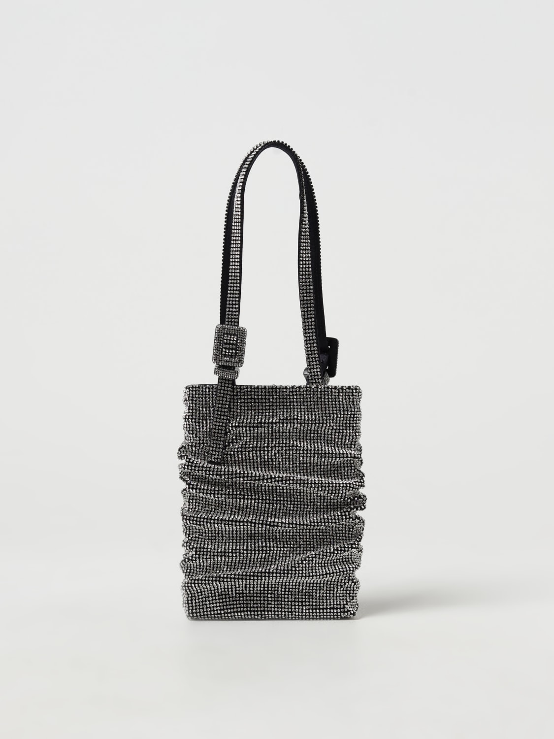 BENEDETTA BRUZZICHES: Crossbody bags woman - Silver | BENEDETTA