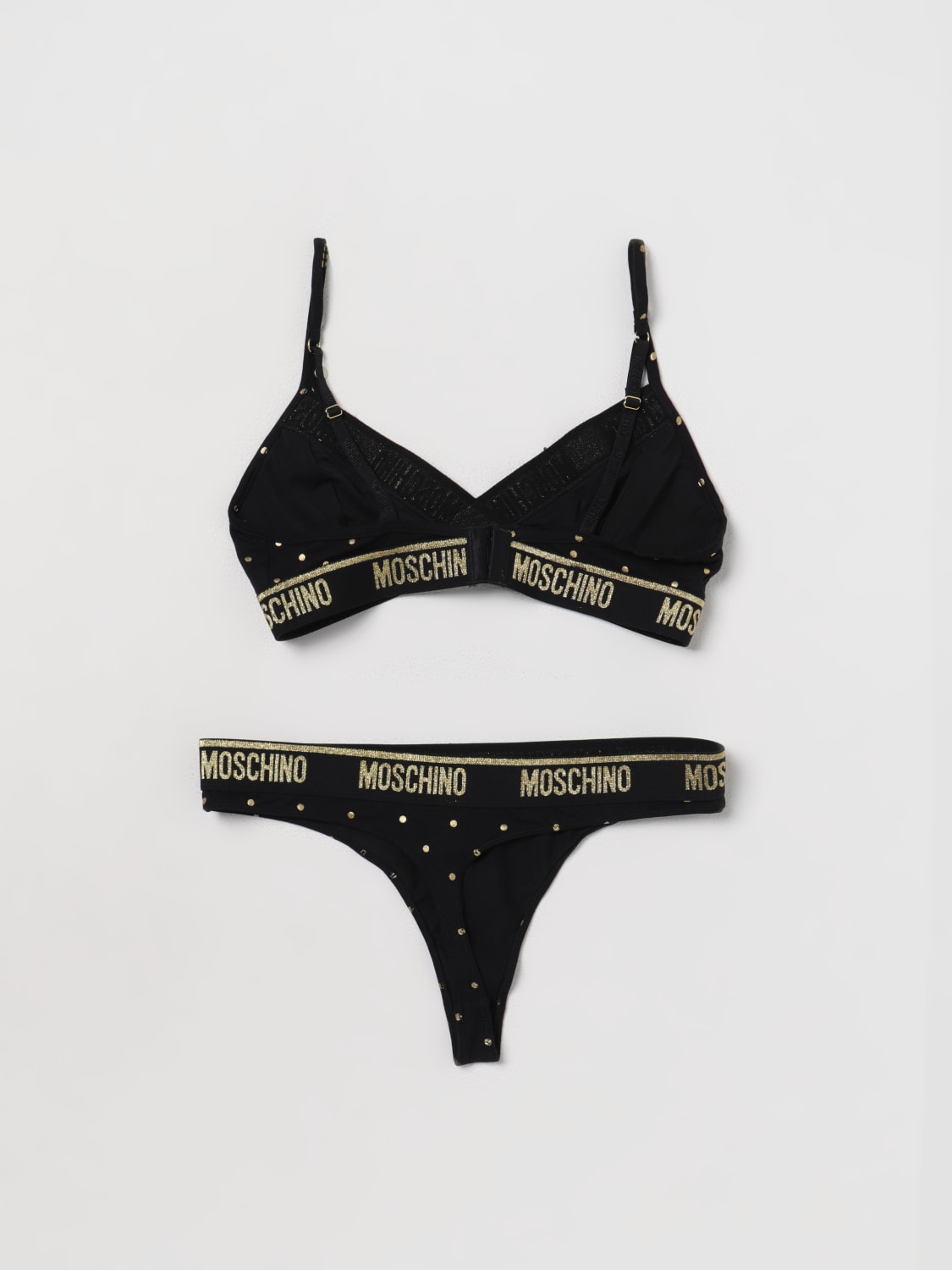 MOSCHINO UNDERWEAR: pants for woman - Black  Moschino Underwear pants  68864406 online at