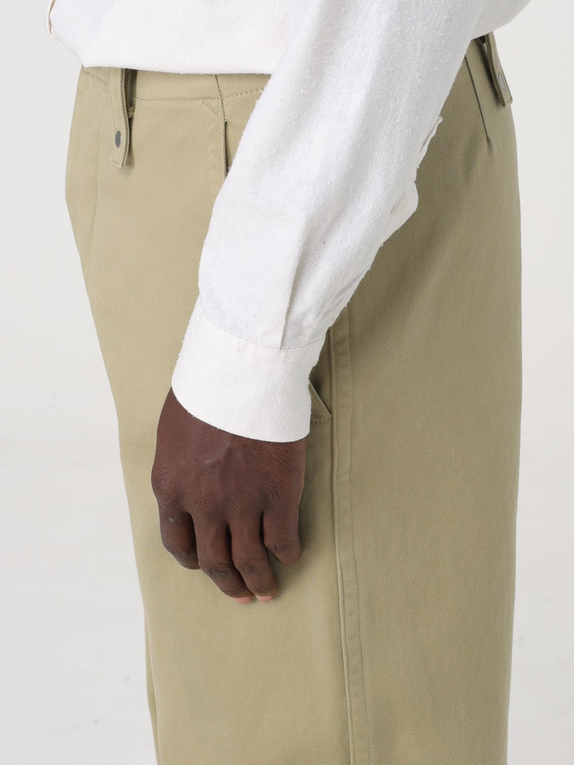 Burberry Beige Print Lounge Pants 'Soft Fawn' - 8063049