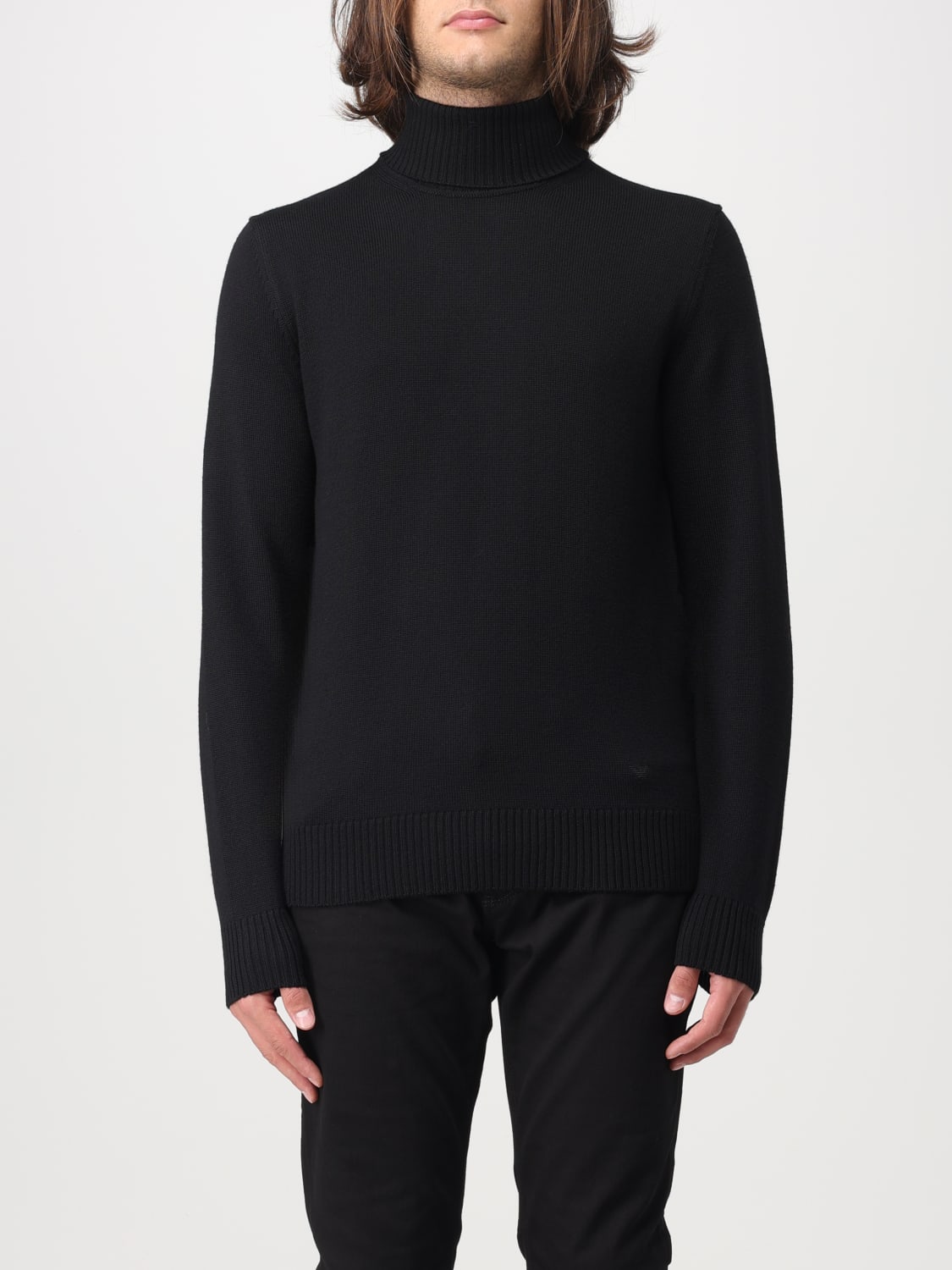 EMPORIO ARMANI Sweater men Black EMPORIO ARMANI sweater