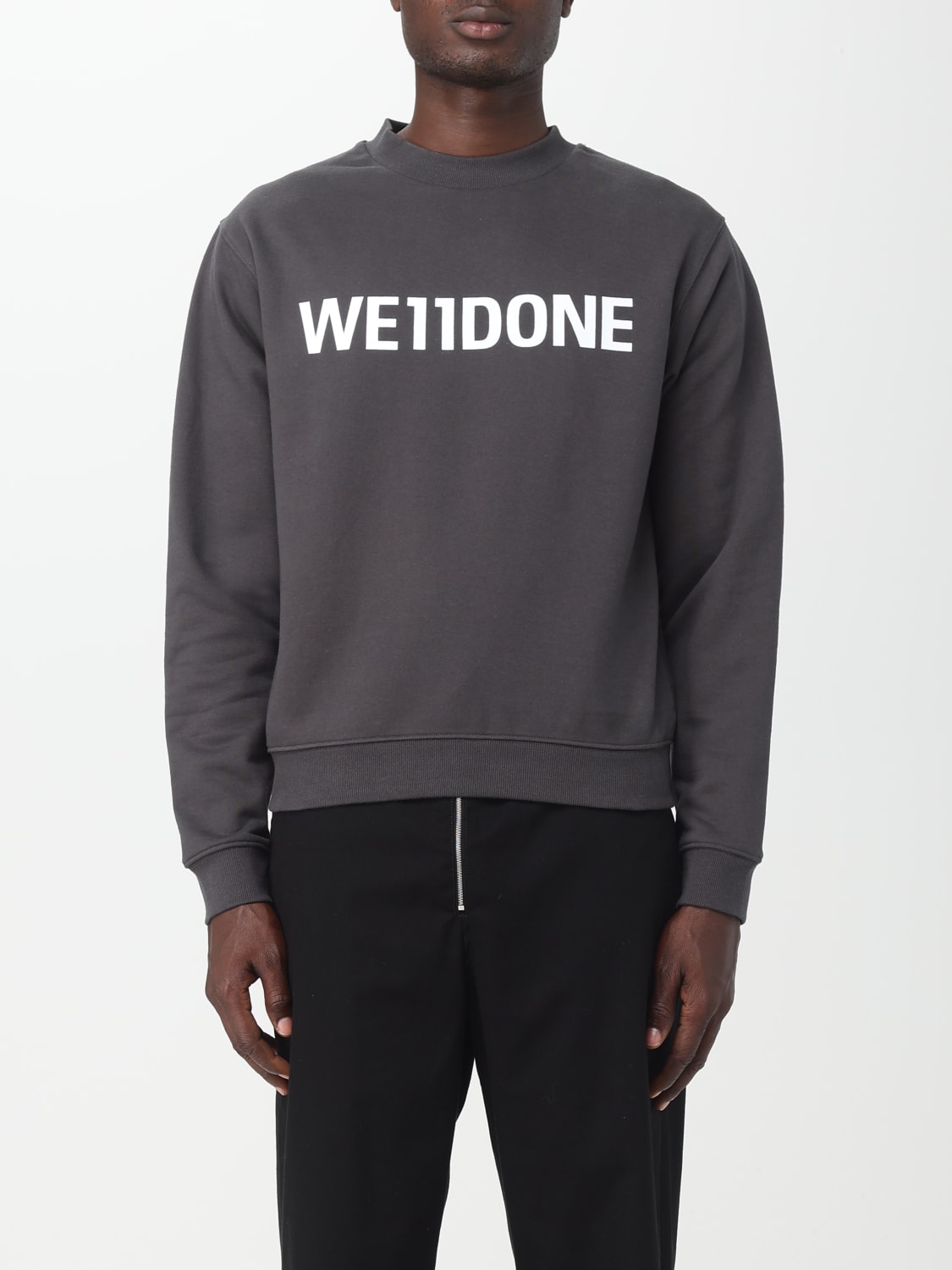 WE11DONE sweatshirt for man Brown We11Done sweatshirt