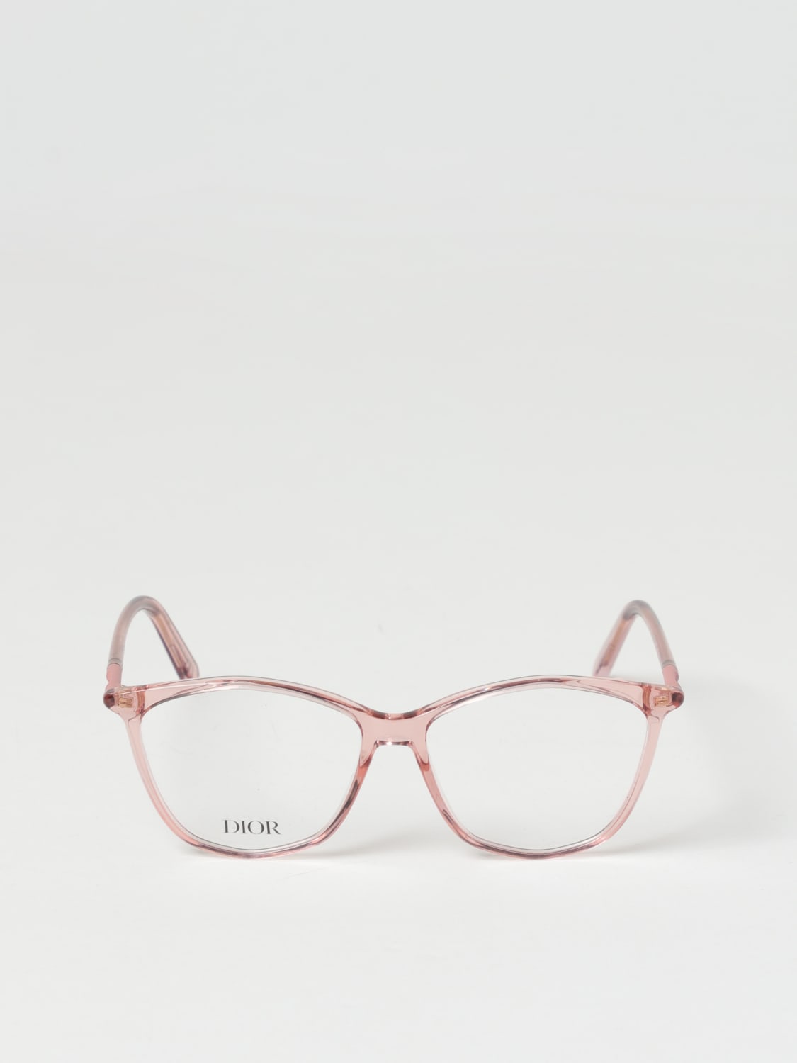 メガネ眼鏡めがねサングラスChristian Dior メガネフレーム 日本製 CD-7586J ピンク