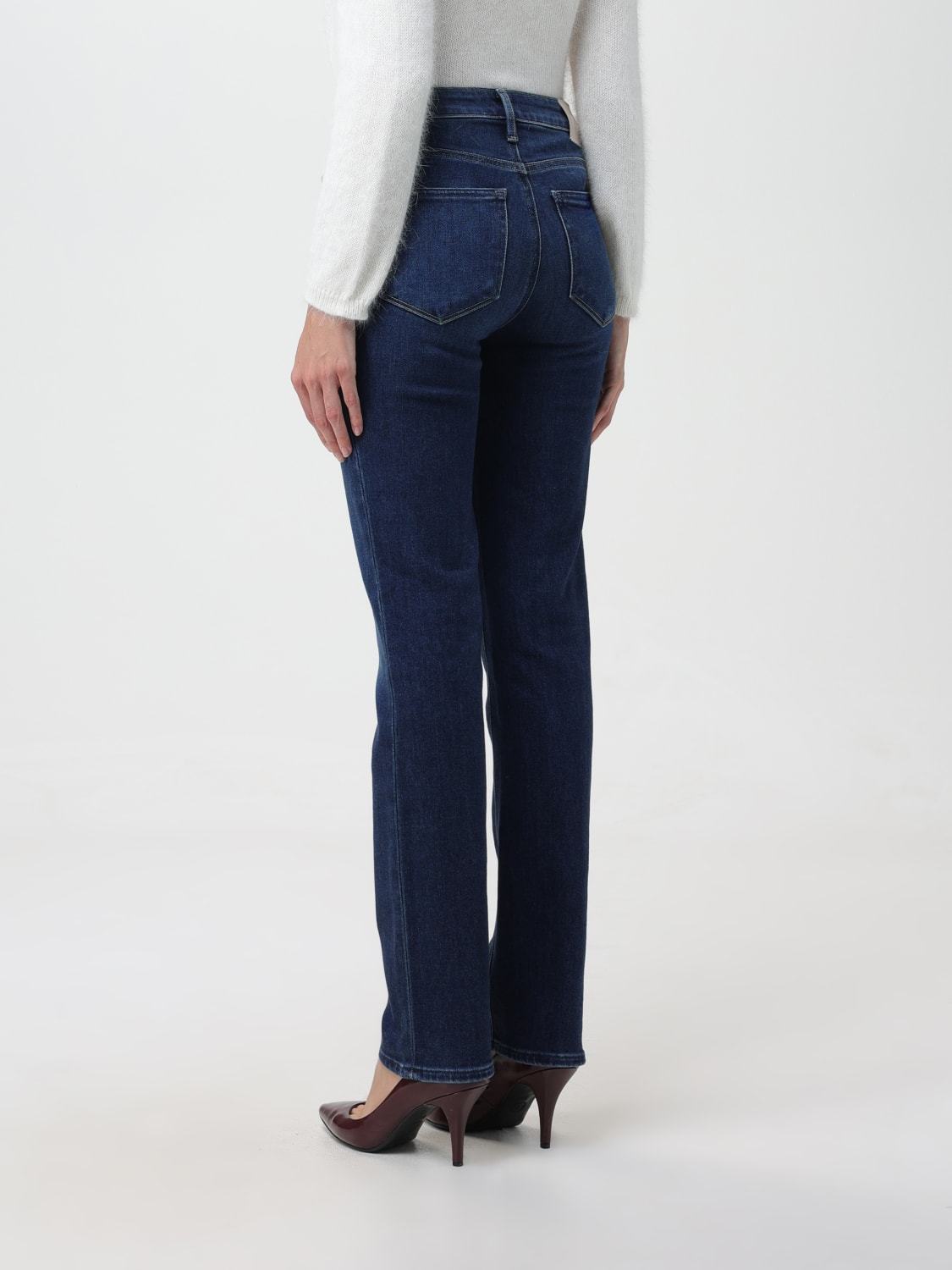 PAIGE: jeans for woman - Blue  Paige jeans 8733E77 online at