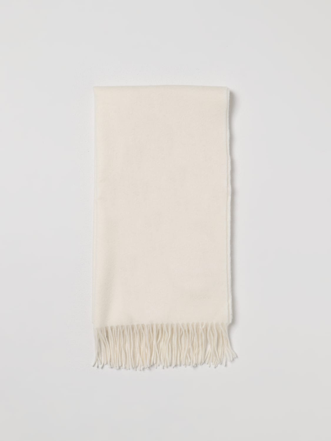 Barbour cheap scarf white