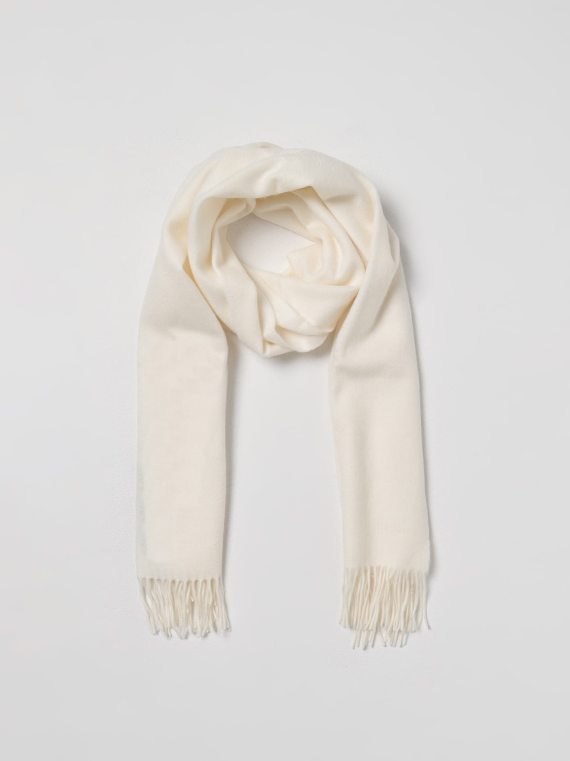 Barbour cheap scarf white