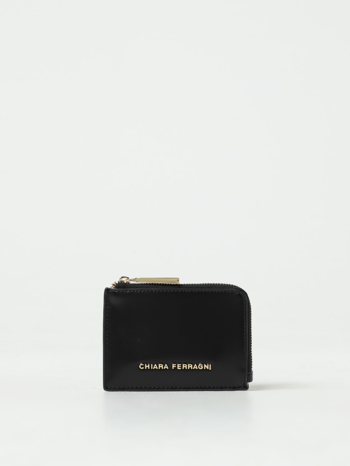 CHIARA FERRAGNI: Wallet woman - Black | CHIARA FERRAGNI wallet ...