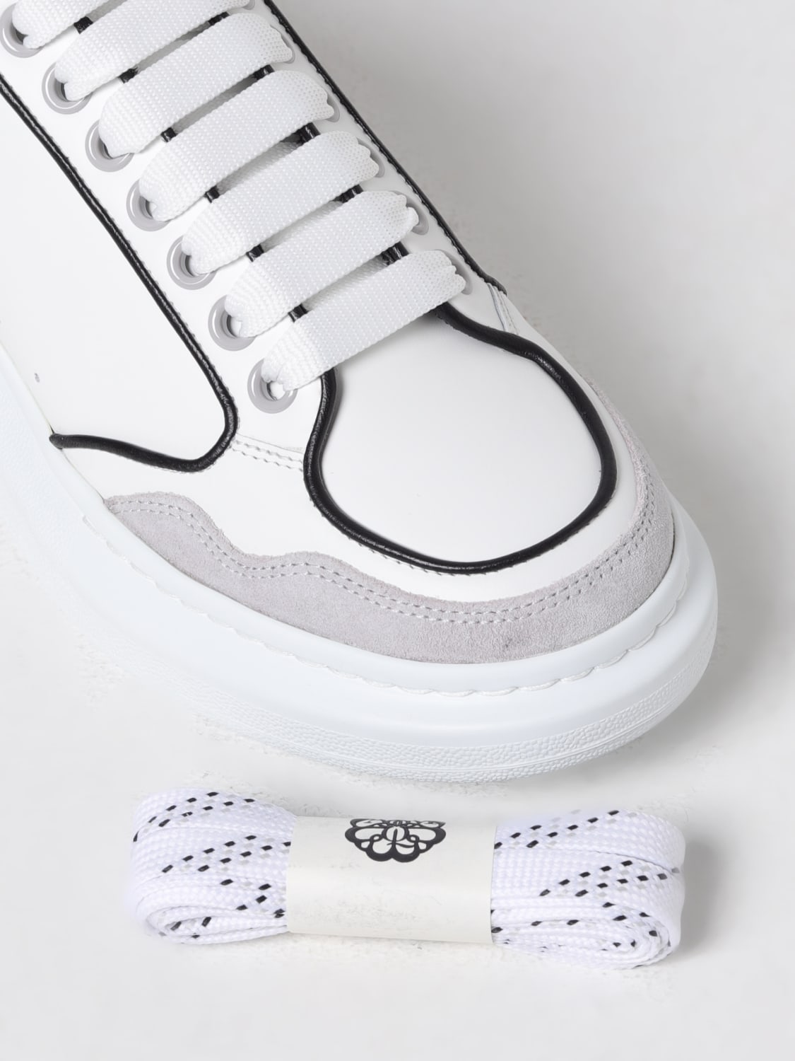 Mens white cheap alexander mcqueen trainers