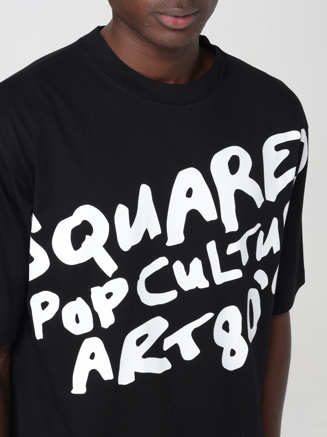 DSQUARED2: t-shirt for man - Black | Dsquared2 t-shirt